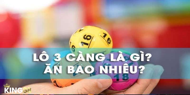 Tìm hiểu 1 điểm lô 3 càng hiện nay bao nhiêu tiền?